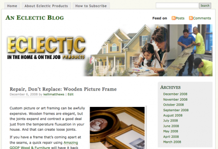 An Eclectic Blog 
